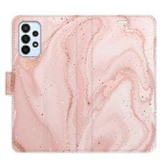 iSaprio RoseGold Marble flip tok Samsung Galaxy A23 / A23 5G