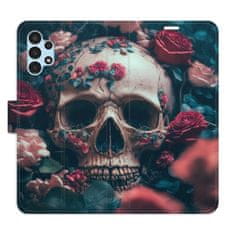 iSaprio Skull in Roses 02 flip tok Samsung Galaxy A13 / A13 5G