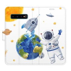 iSaprio Space 06 flip tok Samsung Galaxy S10