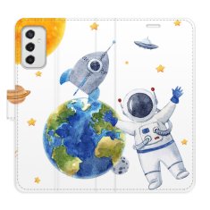 iSaprio Space 06 flip tok Samsung Galaxy M52 5G