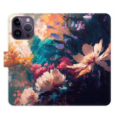 iSaprio Spring Flowers flip tok Apple iPhone 14 Pro Max