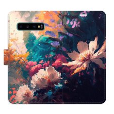 iSaprio Spring Flowers flip tok Samsung Galaxy S10