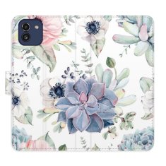 iSaprio Succulents flip tok Samsung Galaxy A03