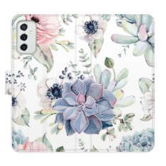 iSaprio Succulents flip tok Samsung Galaxy M52 5G