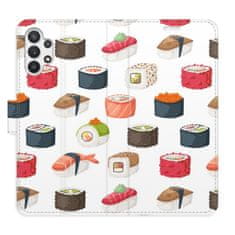 iSaprio Sushi Pattern 02 flip tok Samsung Galaxy A32 5G