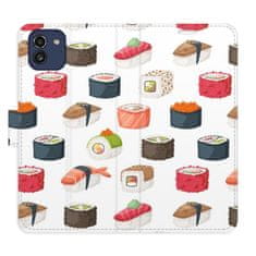 iSaprio Sushi Pattern 02 flip tok Samsung Galaxy A03