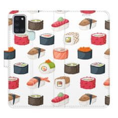 iSaprio Sushi Pattern 02 flip tok Samsung Galaxy A21s