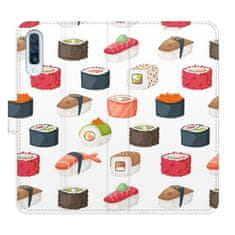 iSaprio Sushi Pattern 02 flip tok Samsung Galaxy A50