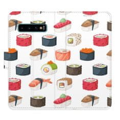 iSaprio Sushi Pattern 02 flip tok Samsung Galaxy S10