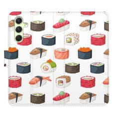 iSaprio Sushi Pattern 02 flip tok Samsung Galaxy A54 5G