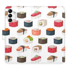 iSaprio Sushi Pattern 02 flip tok Samsung Galaxy A04s