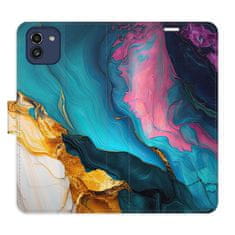 iSaprio Color Marble 31 flip tok Samsung Galaxy A03