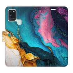 iSaprio Color Marble 31 flip tok Samsung Galaxy A21s