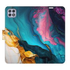 iSaprio Color Marble 31 flip tok Samsung Galaxy A22 5G