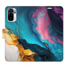 iSaprio Color Marble 31 flip tok Xiaomi Redmi Note 10 / Note 10S