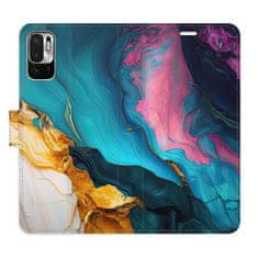 iSaprio Color Marble 31 flip tok Xiaomi Redmi Note 10 5G