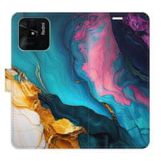 iSaprio Color Marble 31 flip tok Xiaomi Redmi 10C