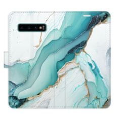 iSaprio Color Marble 32 flip tok Samsung Galaxy S10