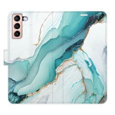 iSaprio Color Marble 32 flip tok Samsung Galaxy S21