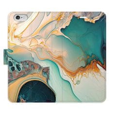 iSaprio Color Marble 33 flip tok Apple iPhone 6
