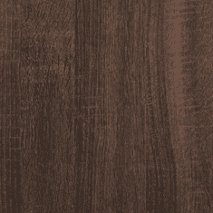 Vidaxl barna tölgy színű szerelt fa faliszekrény 75x18x16,5 cm (840441)