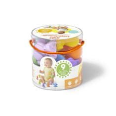 Tommee Tippee BRIGHT STARTS Játékállatok 9 darabos TropicAnimals készlet, 3m+