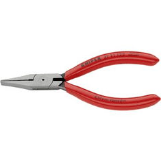 Knipex Markoló fogó finommechanikához 125 mm, lapos, széles pofa, 37 11 125 (37 11 125)