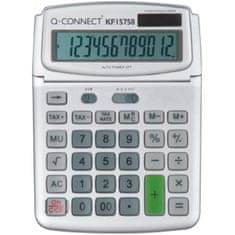 Q-Connect asztali számológép, 12 számjegyű kijelzővel
