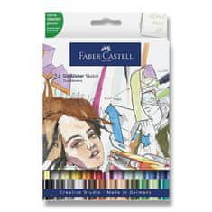 Faber-Castell Goldfaber Sketch Dual Marker készlet, 24 színben