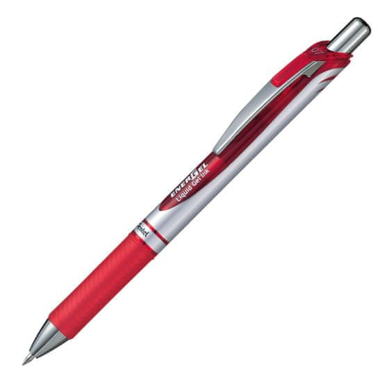 Pentel Gélhenger Energel - piros, 0,7 mm