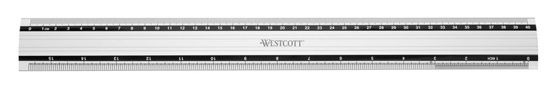 Westcott alumínium vonalzó, 40 cm