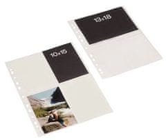 Bantex prospektus borítók fotókhoz 10 x 15 cm "U" akasztással - A4, 80 mikron, 10 db