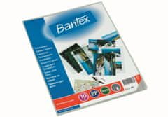Bantex prospektus borítók fotókhoz 10 x 15 cm "U" akasztással - A4, 80 mikron, 10 db