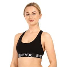 Styx 3PACK női melltartó sport fekete (3IP0960) - méret M