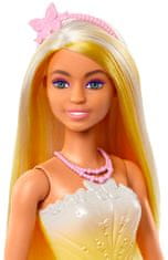 Mattel Barbie Dreamtopia hercegnő baba - sárga HRR07