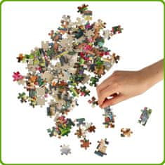 WOWO CASTORLAND Puzzle 180 darab - Állatok a parkban, Játék 7 év felettieknek