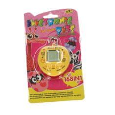 WOWO Tamagotchi elektronikus játék 49 az 1-ben sárga színben