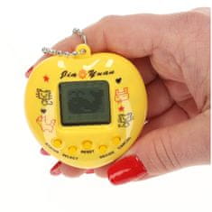 WOWO Tamagotchi elektronikus játék 49 az 1-ben sárga színben