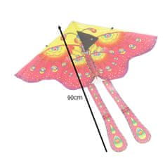 WOWO Lila Butterfly Kite 90 cm