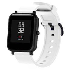 BStrap Silicone V4 szíj Xiaomi Amazfit GTR Mini, white