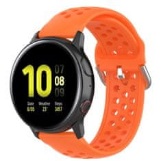 BStrap Silicone Dots szíj Xiaomi Amazfit GTR Mini, orange