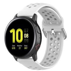 BStrap Silicone Dots szíj Xiaomi Amazfit GTR Mini, white