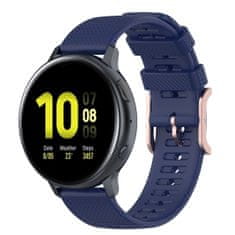 BStrap Silicone Rain szíj Xiaomi Amazfit GTR Mini, dark blue