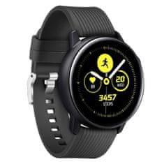 BStrap Silicone Line (Large) szíj Xiaomi Amazfit GTR Mini, black