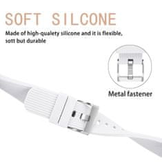 BStrap Silicone Line (Small) szíj Xiaomi Amazfit GTR Mini, white