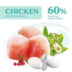 OptiMeal Superprémium kiscicáknak csirkehússal 1,5 kg