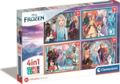 Clementoni Puzzle Ice Kingdom 4 az 1-ben (12+16+20+24 darab)