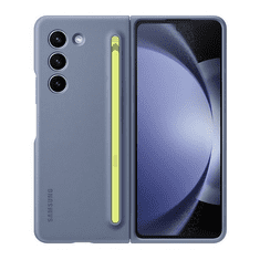 SAMSUNG Galaxy Z Fold5 SM-F946B, Műanyag hátlap védőtok, ultravékony, Ceruza tartó, kék, gyári (RS146764)