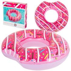 WOWO Bestway Pink Donut felfújható úszógyűrű 107 cm, max. 100 kg - 36118