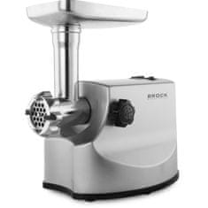 BROCK MG 1800 SS, 1800 W, 3-7 mm, 1,5 kg/perc, Műanyag, Ezüst, Elektromos húsdaráló